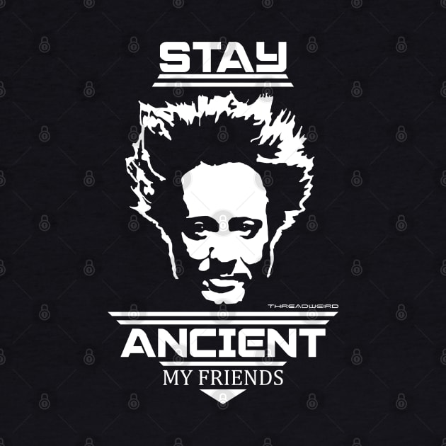 Stay Ancient My Friends - Ancient Aliens by ThreadWeird Apparel Company
